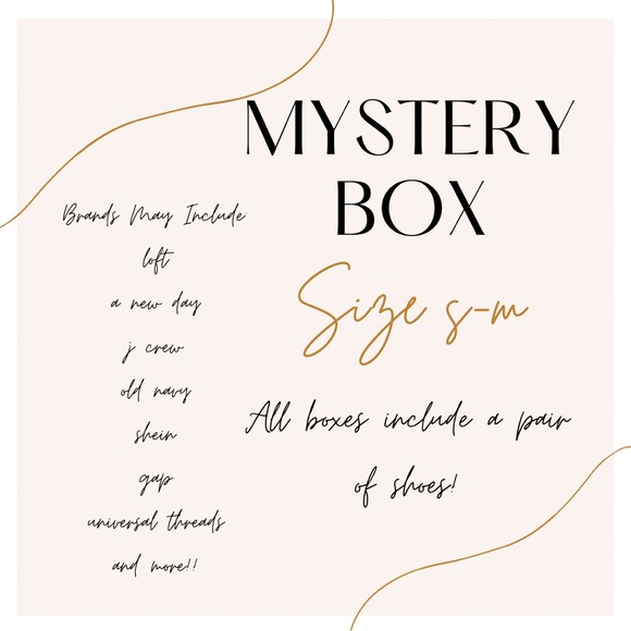 5 Piece Mystery Box!! That means $6 per item!! SHOES INCLUDED. Women’s - Picture 1 of 1